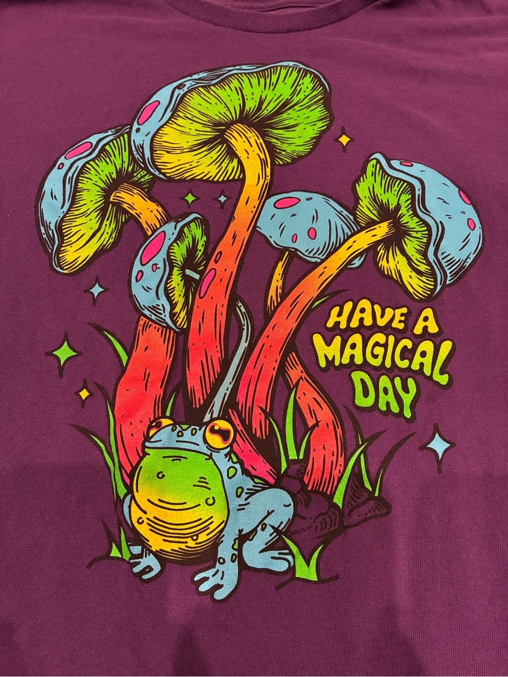 DOM Purple Mushroom Shirt - Picture 2 of 5